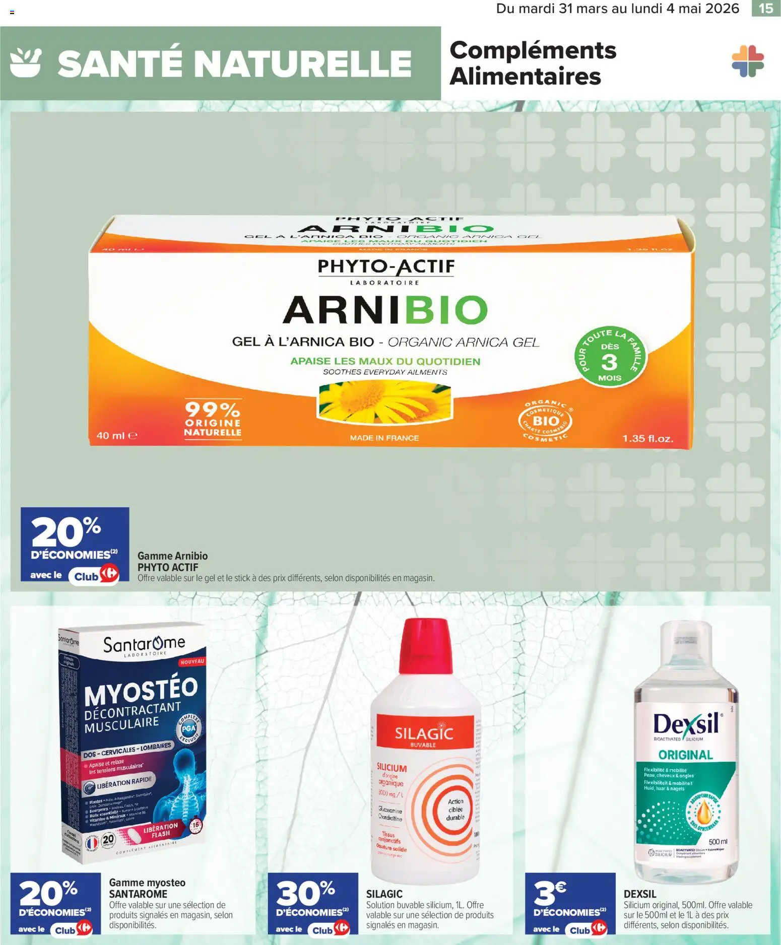 {H1} | Page: 15 | Produits: Huile