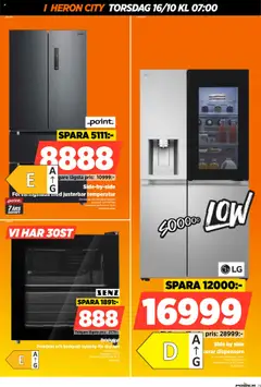 Power - erbjudanden - Förhandsvisning av reklamblad från butik Power aktuell från 16.10.2025 | Sida: 73 | Produkter: Galler, Ismaskin, Kylskåp