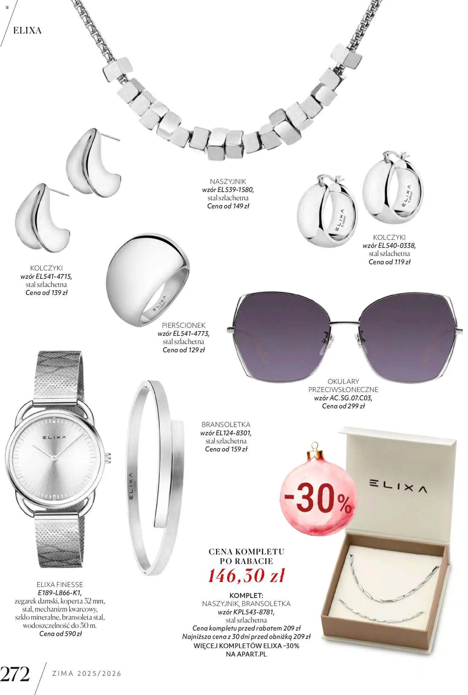 Apart promocje od 04.11.2025 | Strona: 274 | Produkty: Pierścionek, Zegarek, Okulary, Okulary przeciwsłoneczne