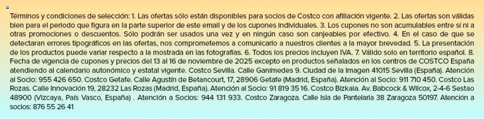 Costco catálogo │ válido desde el 13.11.2025 | Página: 14
