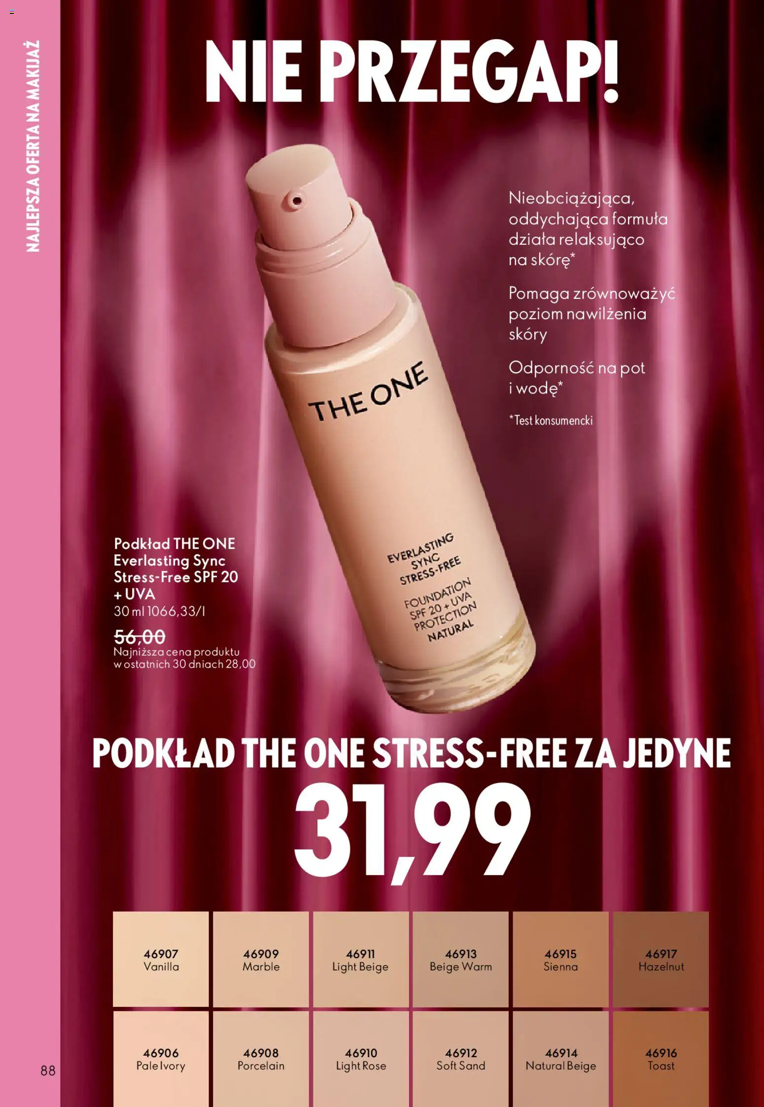 Oriflame Katalog 2 2026 od 21.01.2026 | Strona: 88 | Produkty: Makijaż