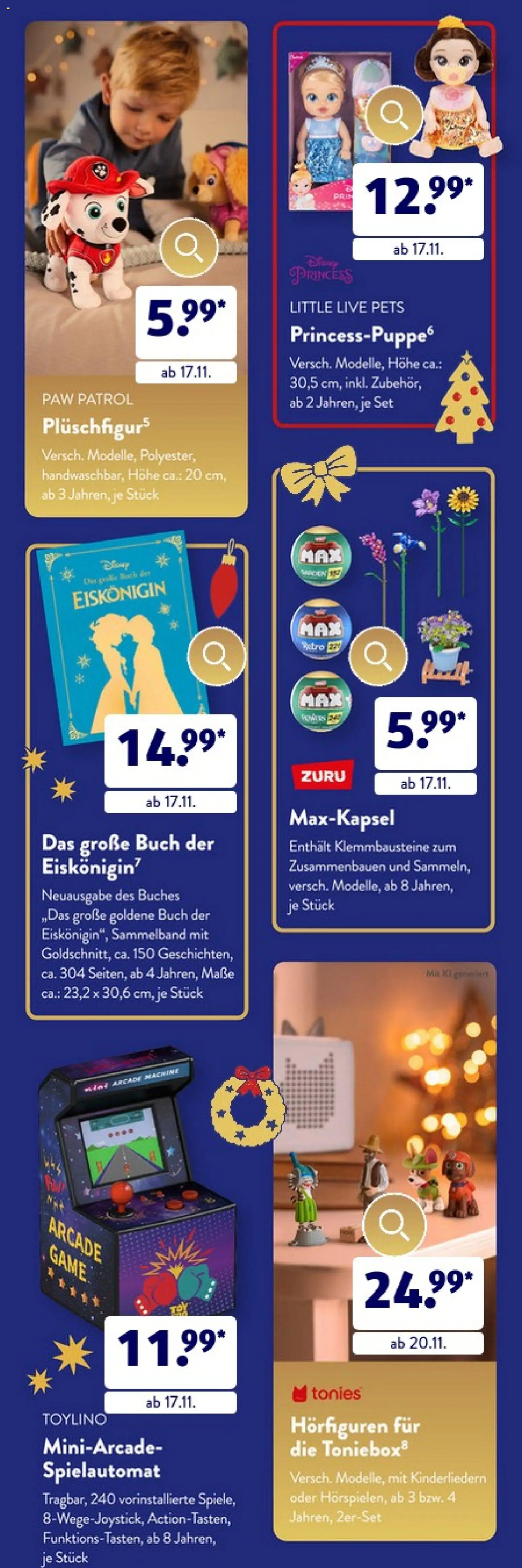 Aldi Süd Weihnachtsbroschüre November 2025 – gültig ab 01.11.2025 | Seite: 15
