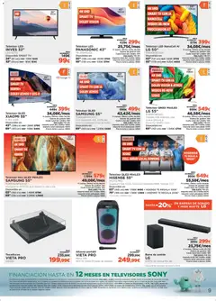 Vista previa El Corte Inglés ofertas válido desde el 07.01.2026 | Página: 9 | Productos: Barras de sonido, Té, Televisor, Altavoz