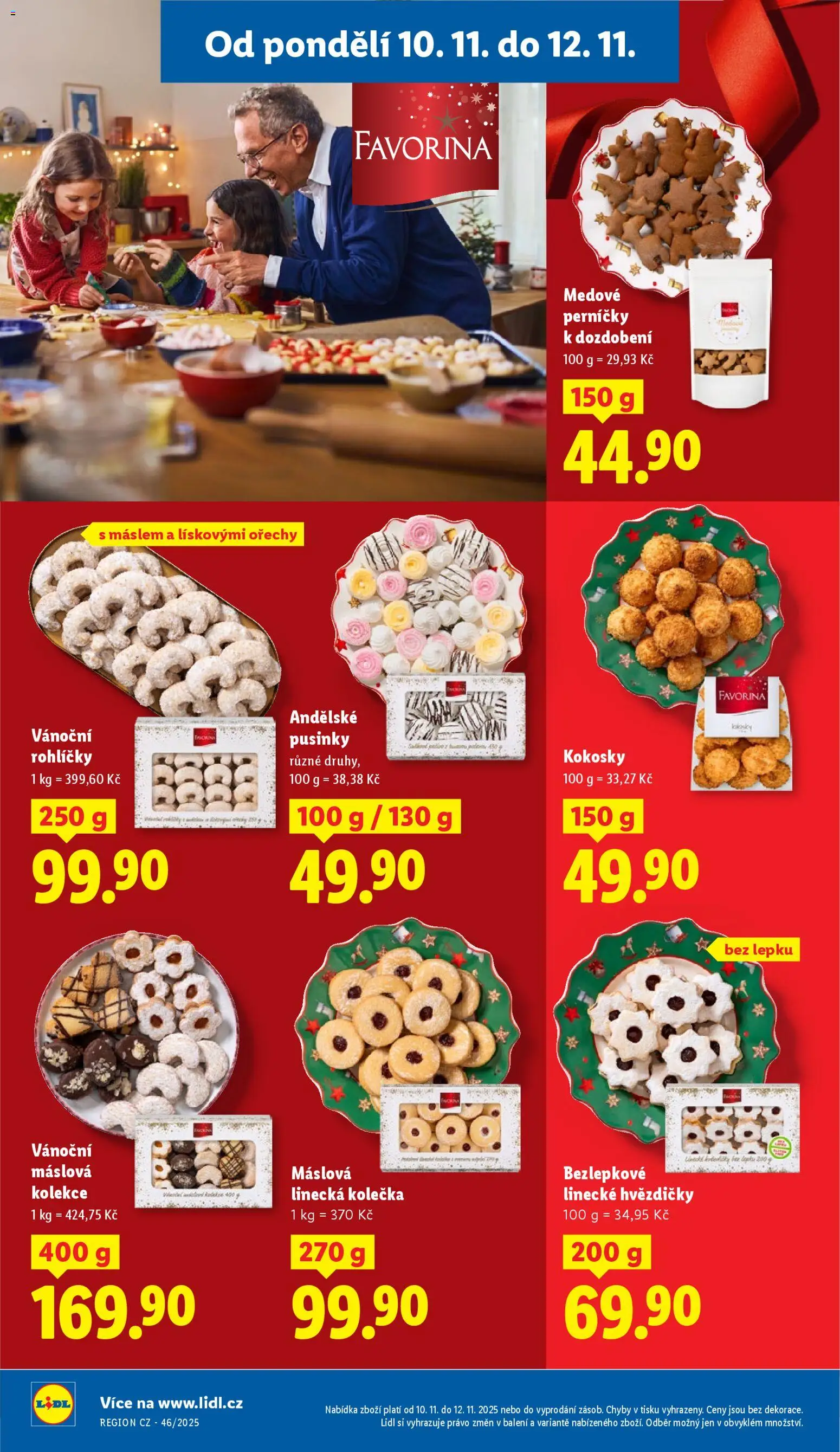 Lidl leták od 10.11.2025 | Strana: 30 | Produkty: Ořechy, Cookies, Kokosky, Perníčky