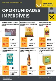 Pré-visualização Recheio - Oportunidades Imperdíveis válido de 10.11.2025