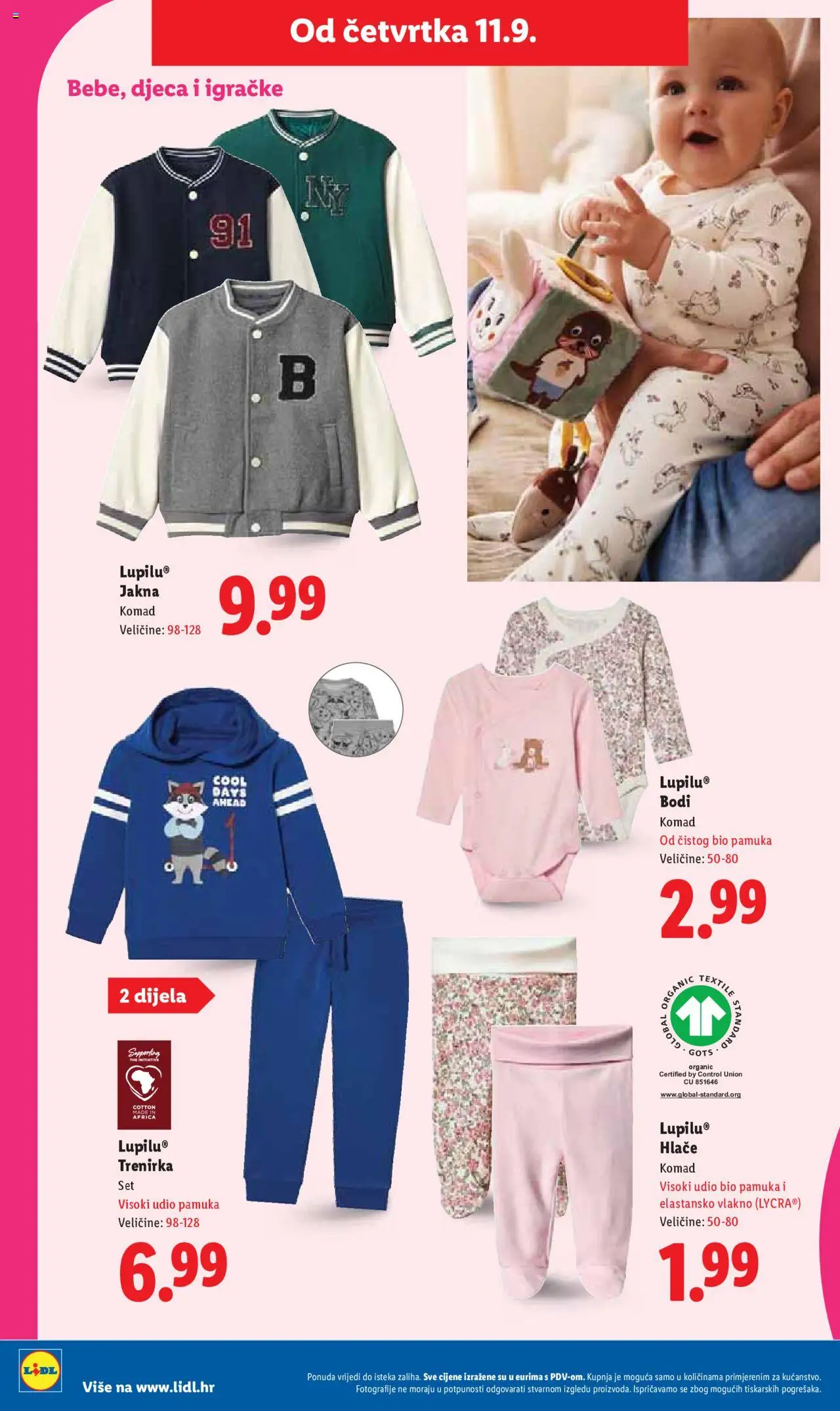 Lidl katalog | vrijedi od 08.09.2025 | Stranica: 48 | Proizvodi: Jakna, Hlače, Trenirka
