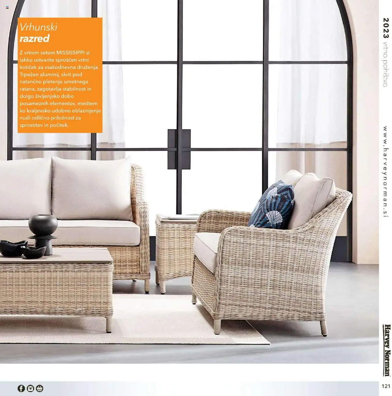Harvey Norman - Katalog - Vrtno pohištvo │ velja od 01.03.2023 | Stran: 121