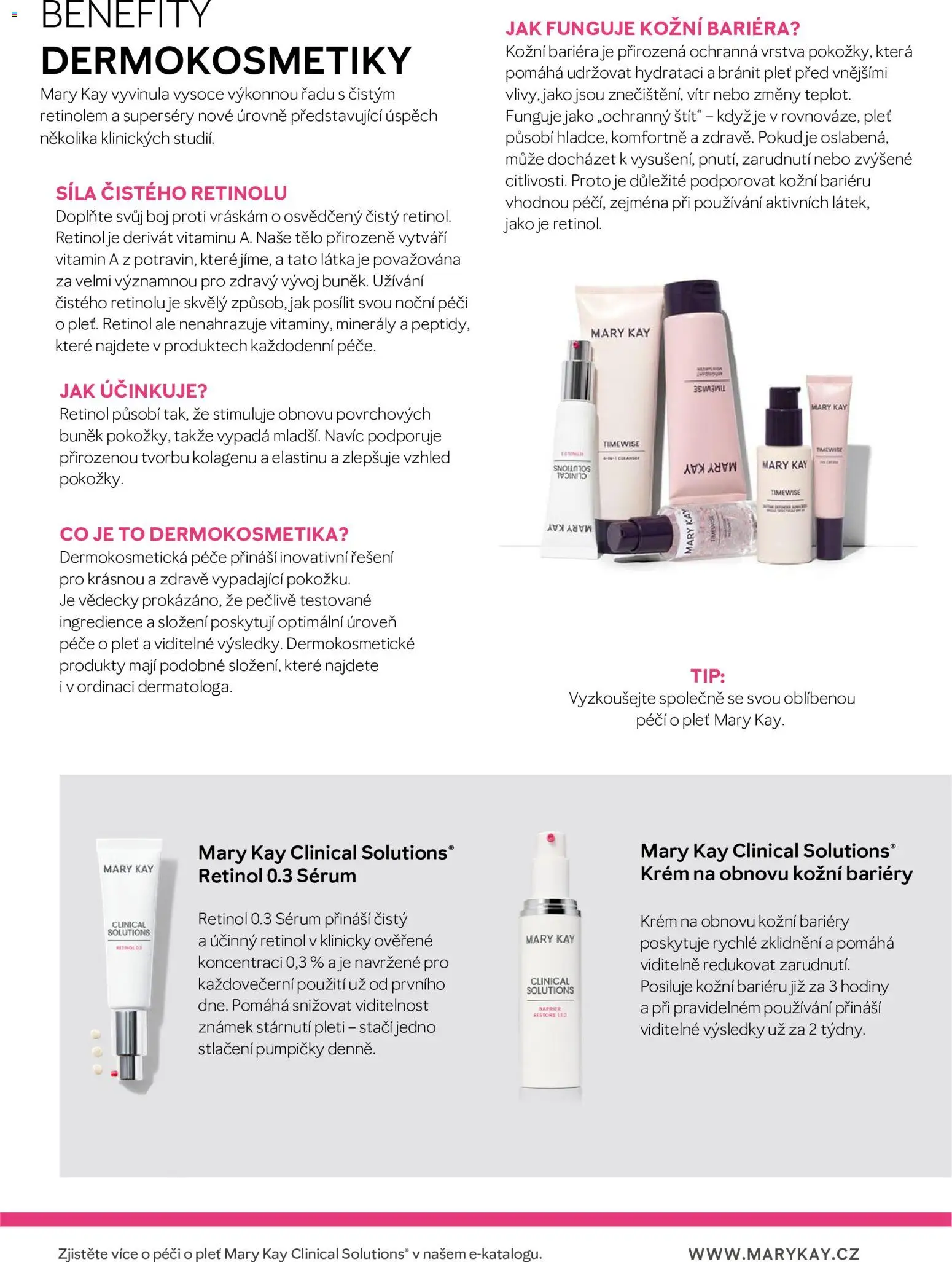 Mary Kay katalog - Průvodce péčí o pleť od 16.04.2026 | Strana: 43 | Produkty: Hodiny, Sérum, Krém, Minerály