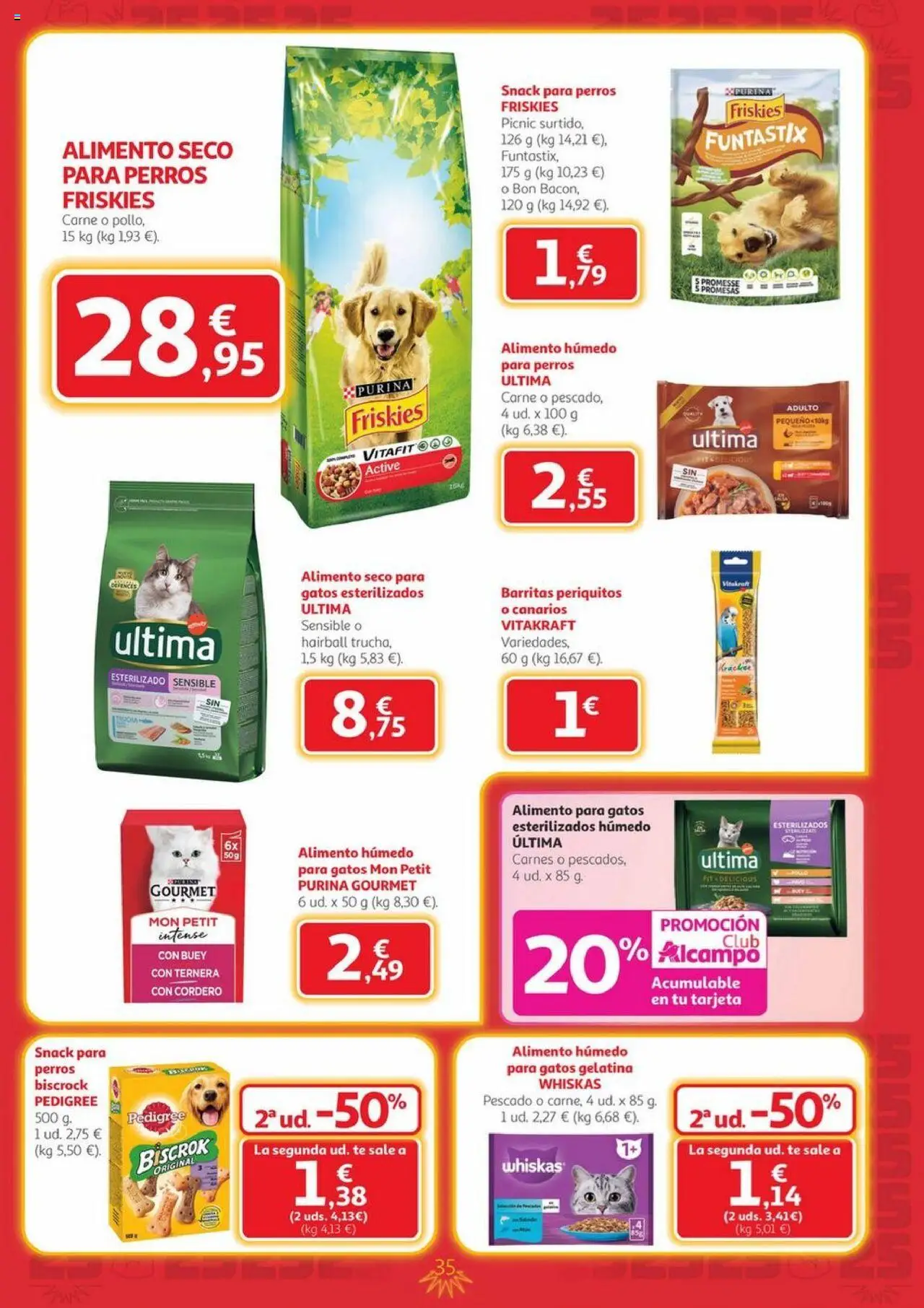 Alcampo - Canarias │ válido desde el 09.10.2025 | Página: 35 | Productos: Gelatina, Pescado, Té, Φίλτρο καφέ