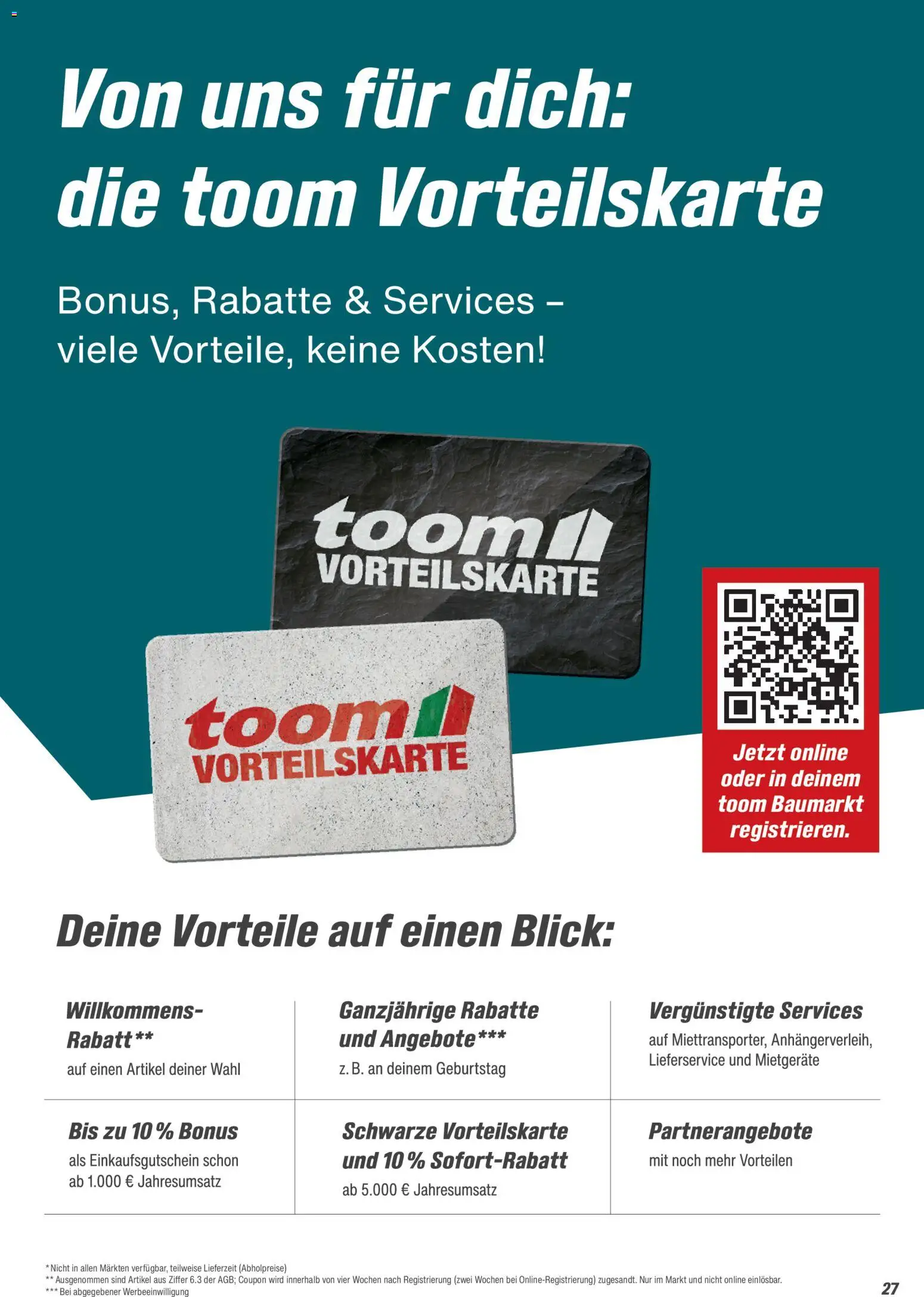 Toom Baumarkt Gartenbaustoffe 2026 – gültig ab 20.02.2026 | Seite: 27