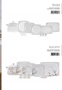 04.09.2025 tarihinden itibaren geçerli olan Karaca kataloğu önizlemesi | Sayfa: 77 | Ürünler: Yemek takımı