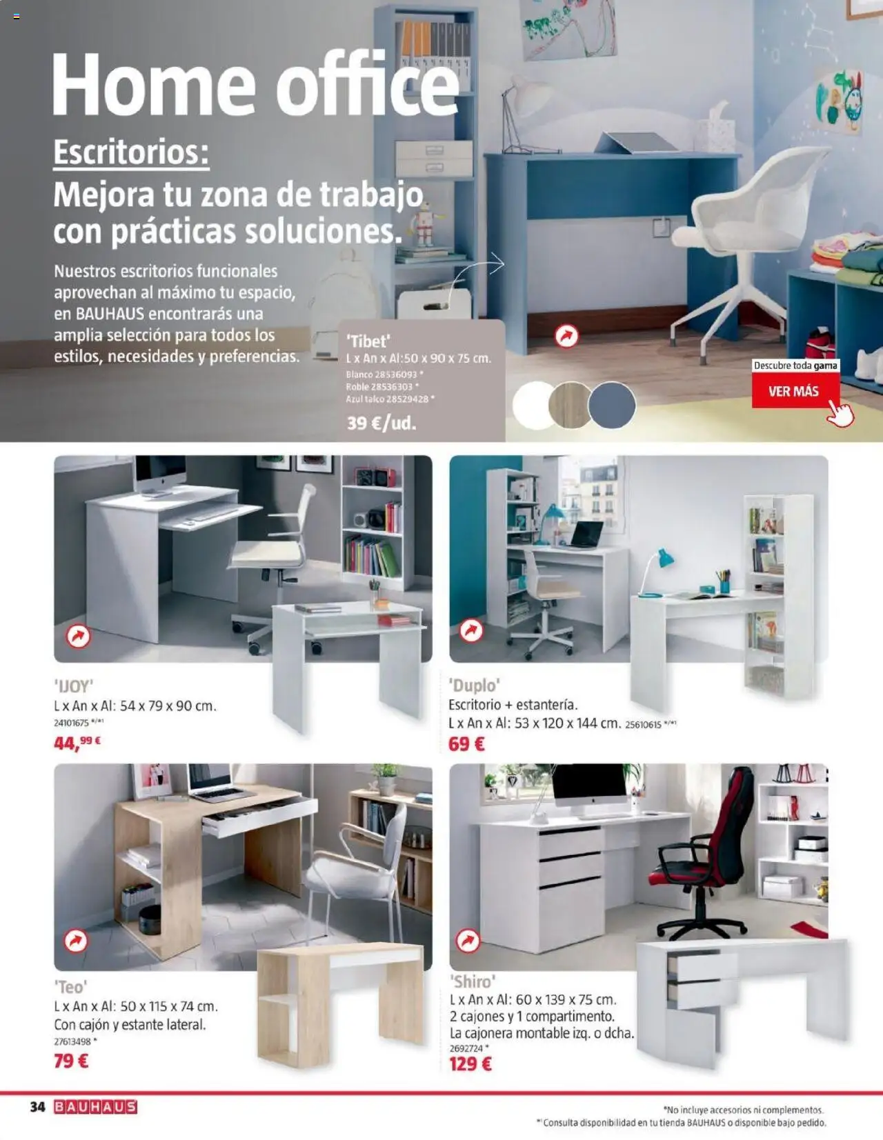 Bauhaus folleto │ válido desde el 05.08.2025 | Página: 34 | Productos: Cajonera, Estante