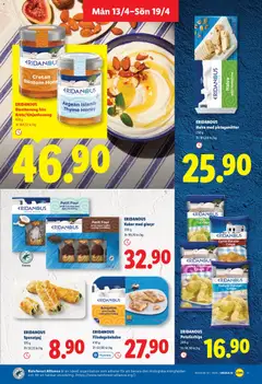 Lidl erbjudanden - Förhandsvisning av reklamblad från butik Lidl aktuell från 13.04.2026 | Sida: 11 | Produkter: Tzatziki, Oregano