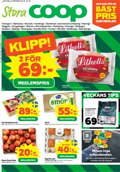 Coop Forum - erbjudanden - Förhandsvisning av reklamblad från butik Coop Forum aktuell från 25.08.2025