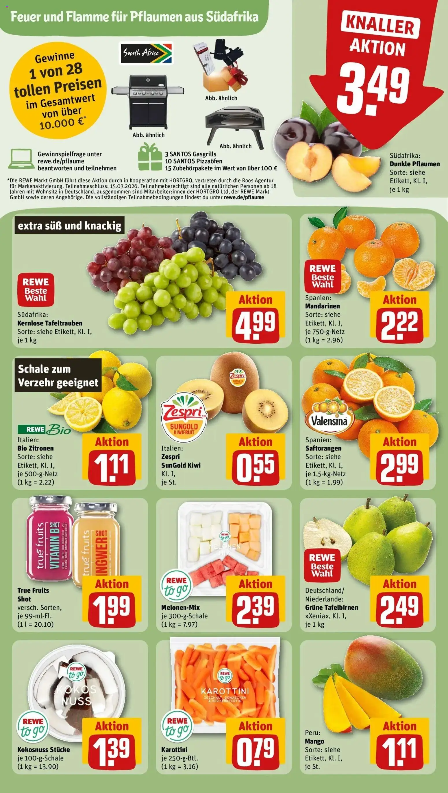 Rewe Prospekt Wutha-Farnroda	 – gültig ab 01.03.2026 | Seite: 6 | Produkte: Valensina, Mango, Kiwi, Zitronen