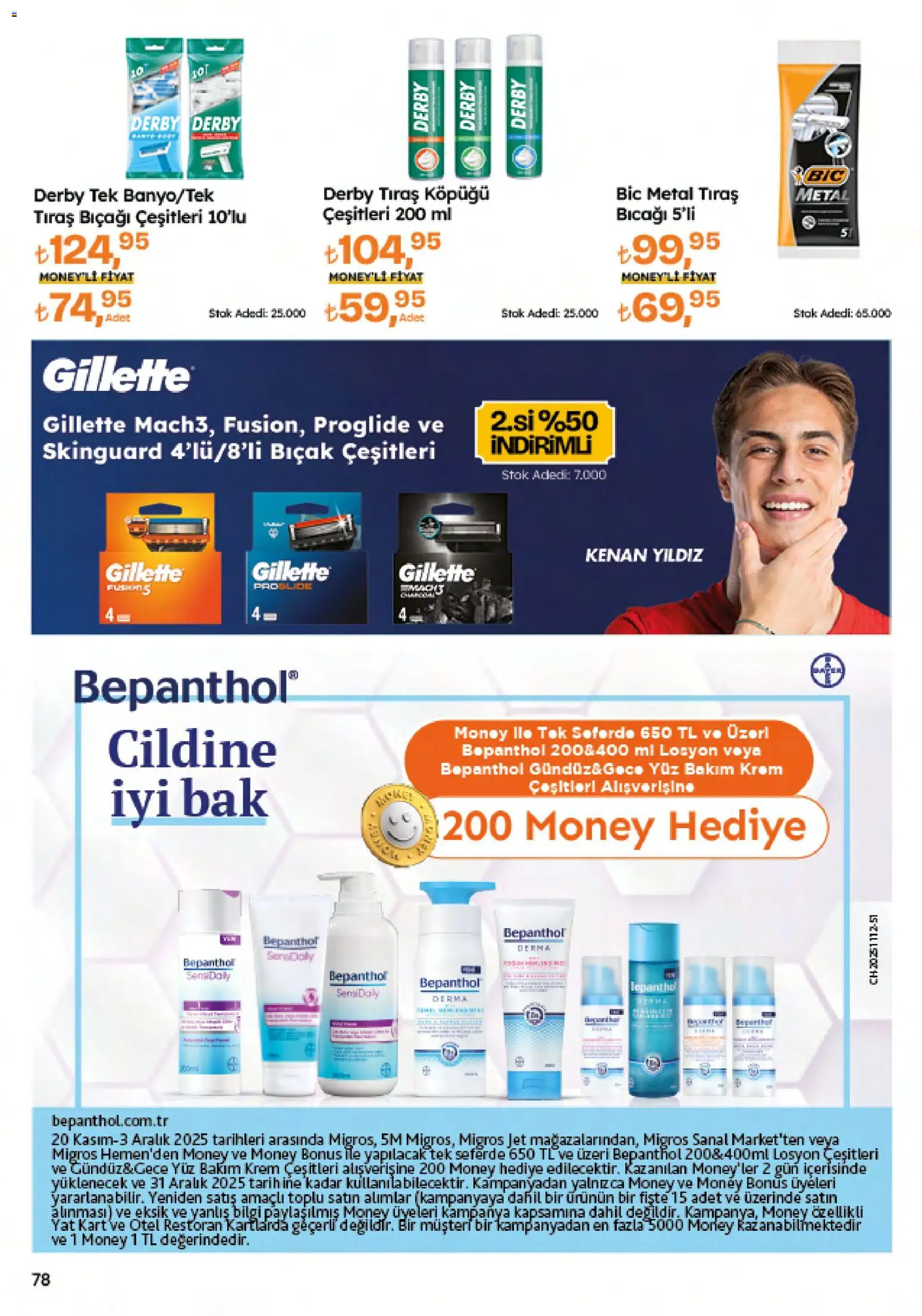 Migros Black Friday - 20.11.2025 tarihinden itibaren geçerlidir | Sayfa: 78 | Ürünler: Krem, Tıraş köpüğü