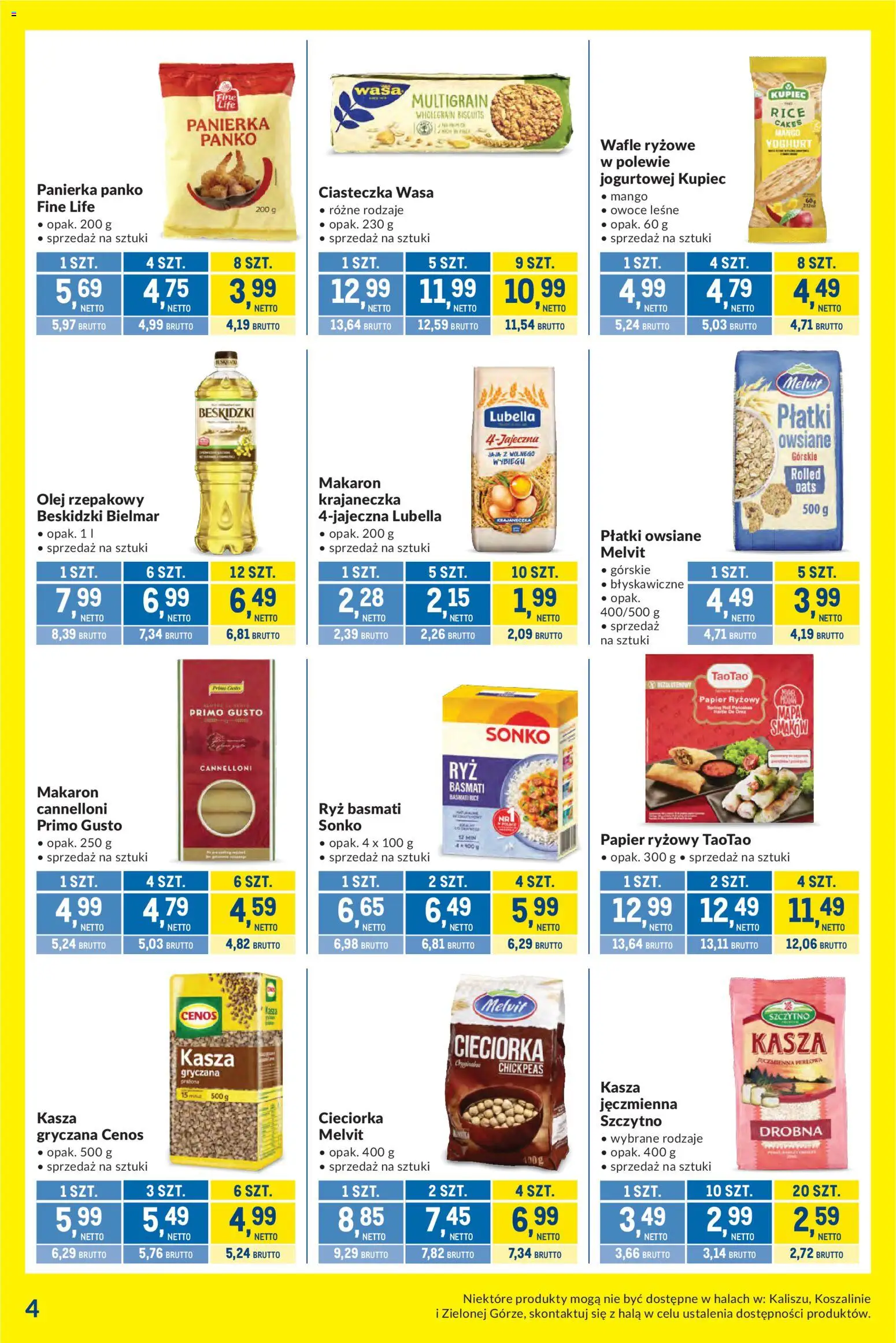 Makro Gazetka - Kupujesz więcej płacisz mniej od 25.11.2025 | Strona: 4 | Produkty: Papier ryżowy, Panierka panko, Owoce, Jaja