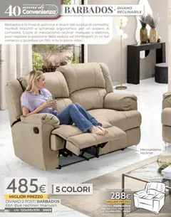 Anteprima del volantino Mondo Convenienza Pocket Gennaio catalogo valido a partire dal 04.01.2026 | Pagina: 82 | Prodotti: Braccioli, TV, Divano, Poltrona