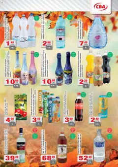 Ofertele CBA valabile de la 10.10.2025 | Pagină: 8 | Produse: Mere, Pește, Vodka, Apă