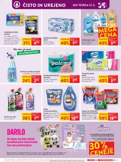 Spar katalog akcije – veljaven od 11.03.2026 | Stran: 27 | Izdelki: Mehčalec, Toaletni papir, Robčki, Kuhinjske brisače