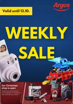Preview of Argos - Weekly offers valid from 07.10.2025