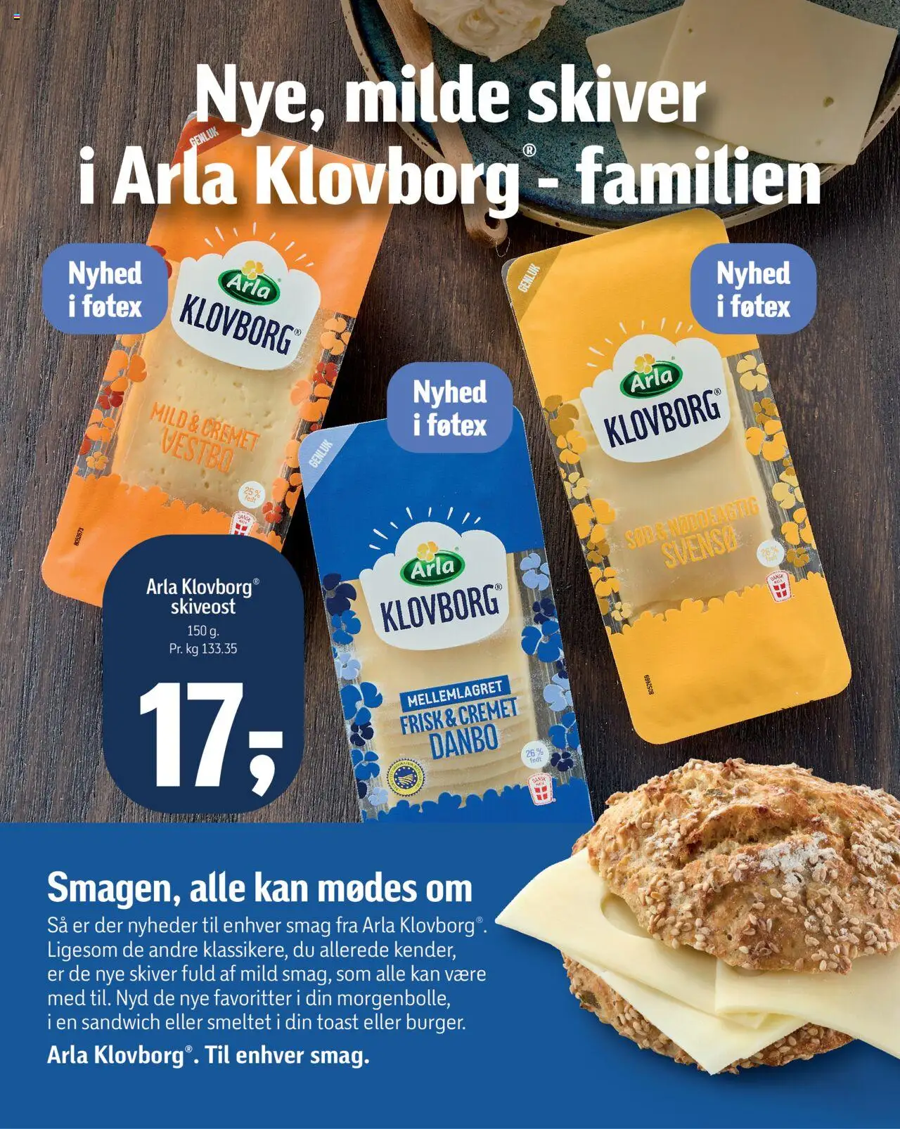 Føtex tilbudsavis – gyldig fra 17.10.2025 | Side: 31 | Produkter: Skiveost, Søm