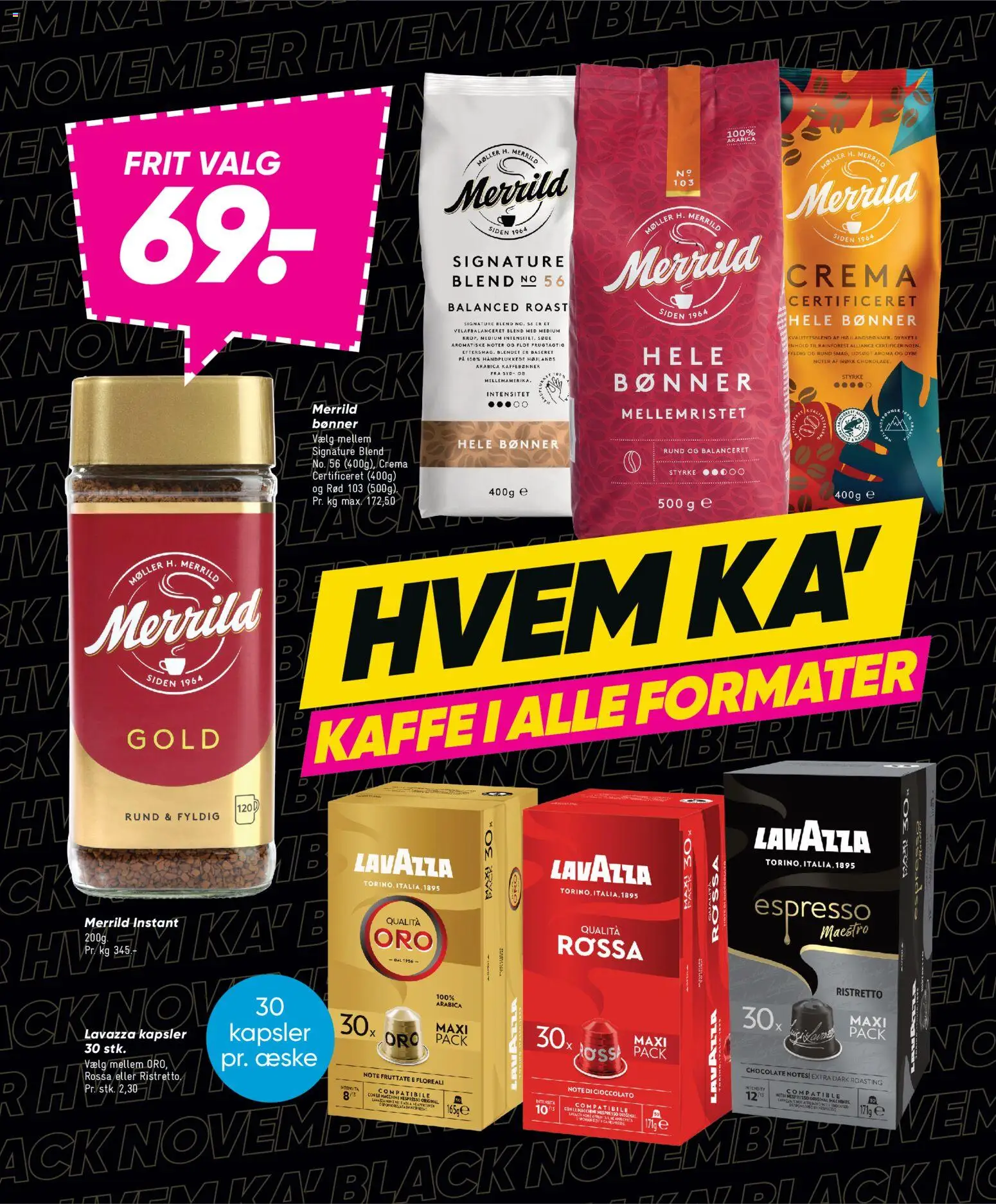 Bilka tilbudsavis – gyldig fra 14.11.2025 | Side: 35 | Produkter: Kaffe, Chokolade, Bønner
