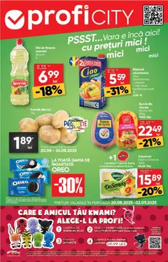 Catalog Profi City nou – previzualizare al pliantului de la Profi valabil de la 20.08.2025