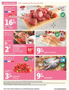 Auchan - Prévisualisation de Auchan - 25 jours Auchan valide à partir de 08.04.2026 | Page: 4