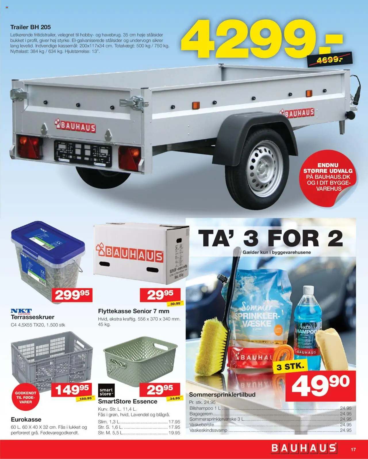 Bauhaus Tilbudsavis gyldig fra 01.08.2025 | Side: 17 | Produkter: Shampoo, BH
