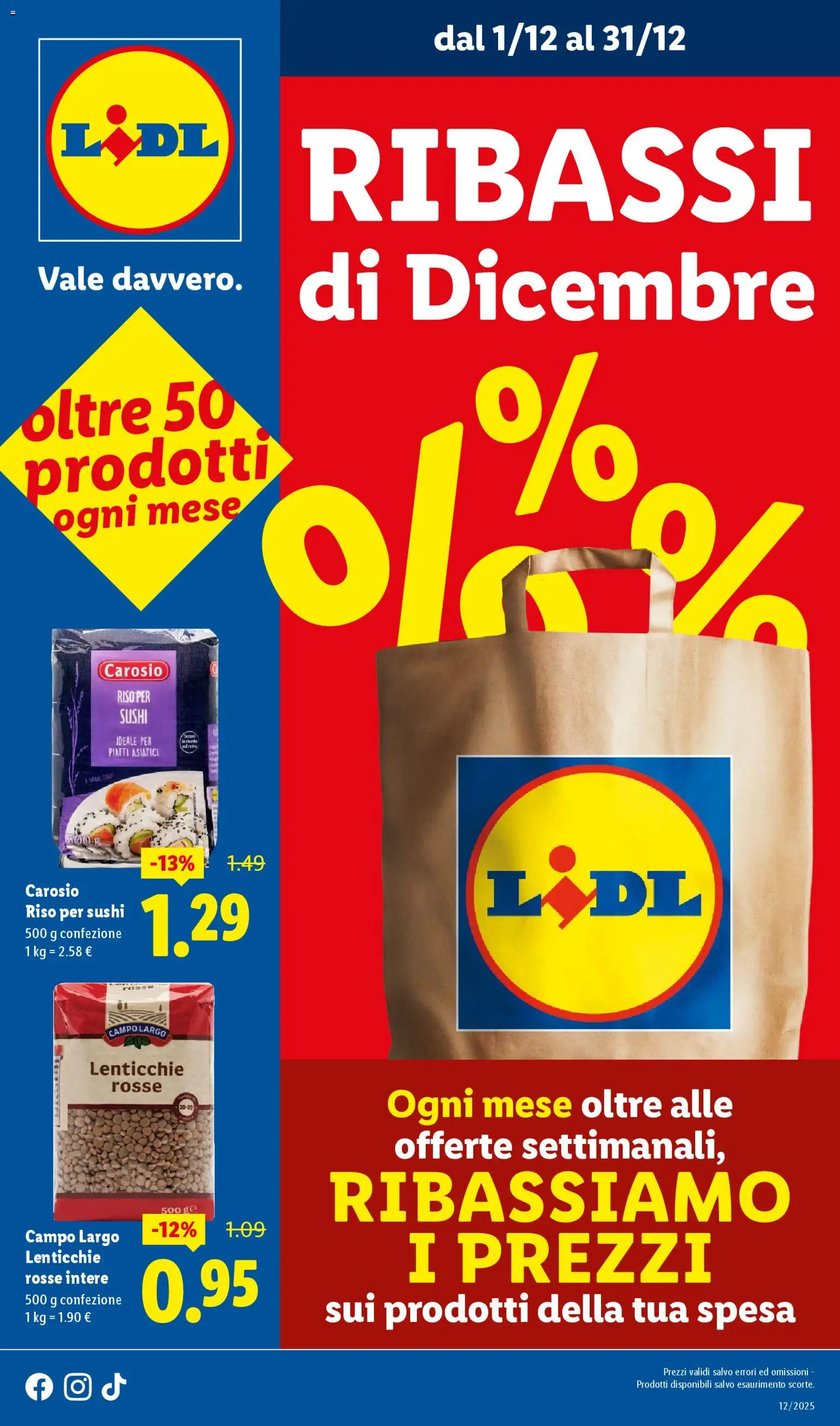 Volantino Lidl del 01.12.2025 | Pagina: 1