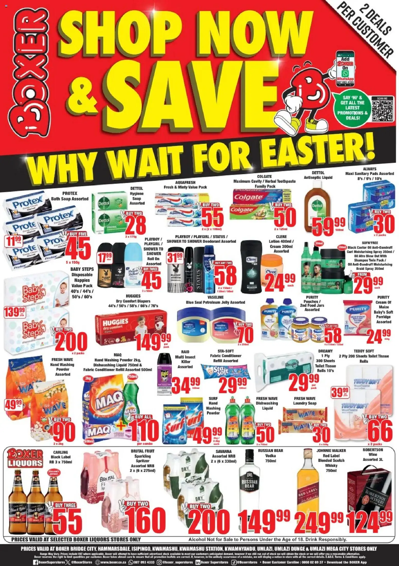 New Boxer catalogue – valid from 09.03.2026 | Page: 8 | Products: Cream, Vodka, Washing powder, Petroleum jelly