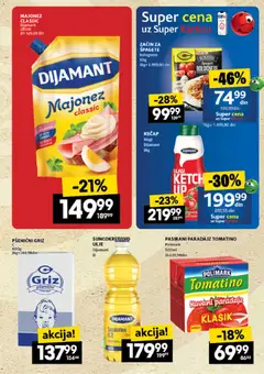 Roda katalog  - pregled Roda kataloga - važi od 29.01.2026 | Strana: 15 | Proizvode: Majonez, Pasirani paradajz, Špageti, Ulje