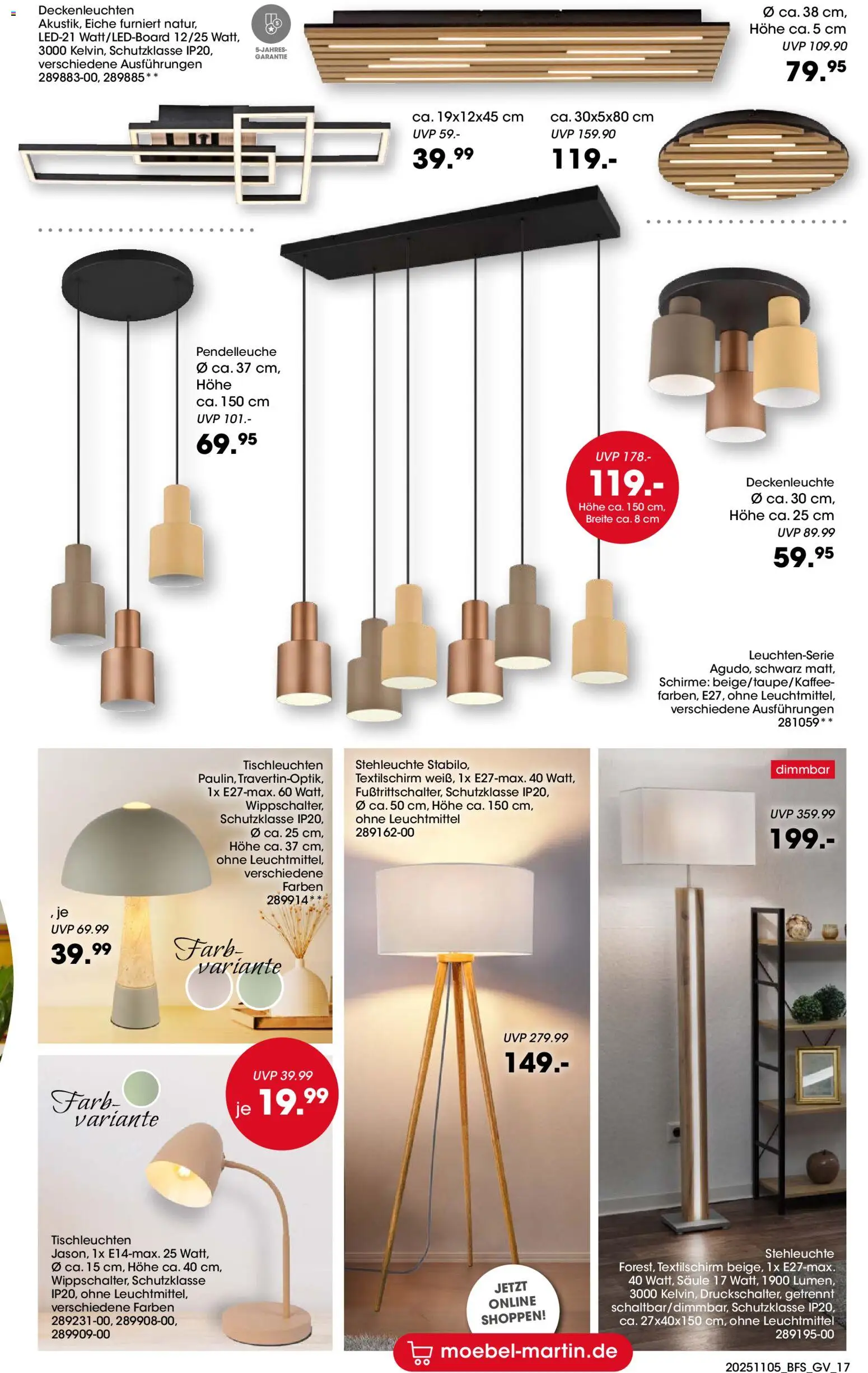 Möbel Martin Zauberhafte Weihnachtszeit – gültig ab 05.11.2025 | Seite: 17