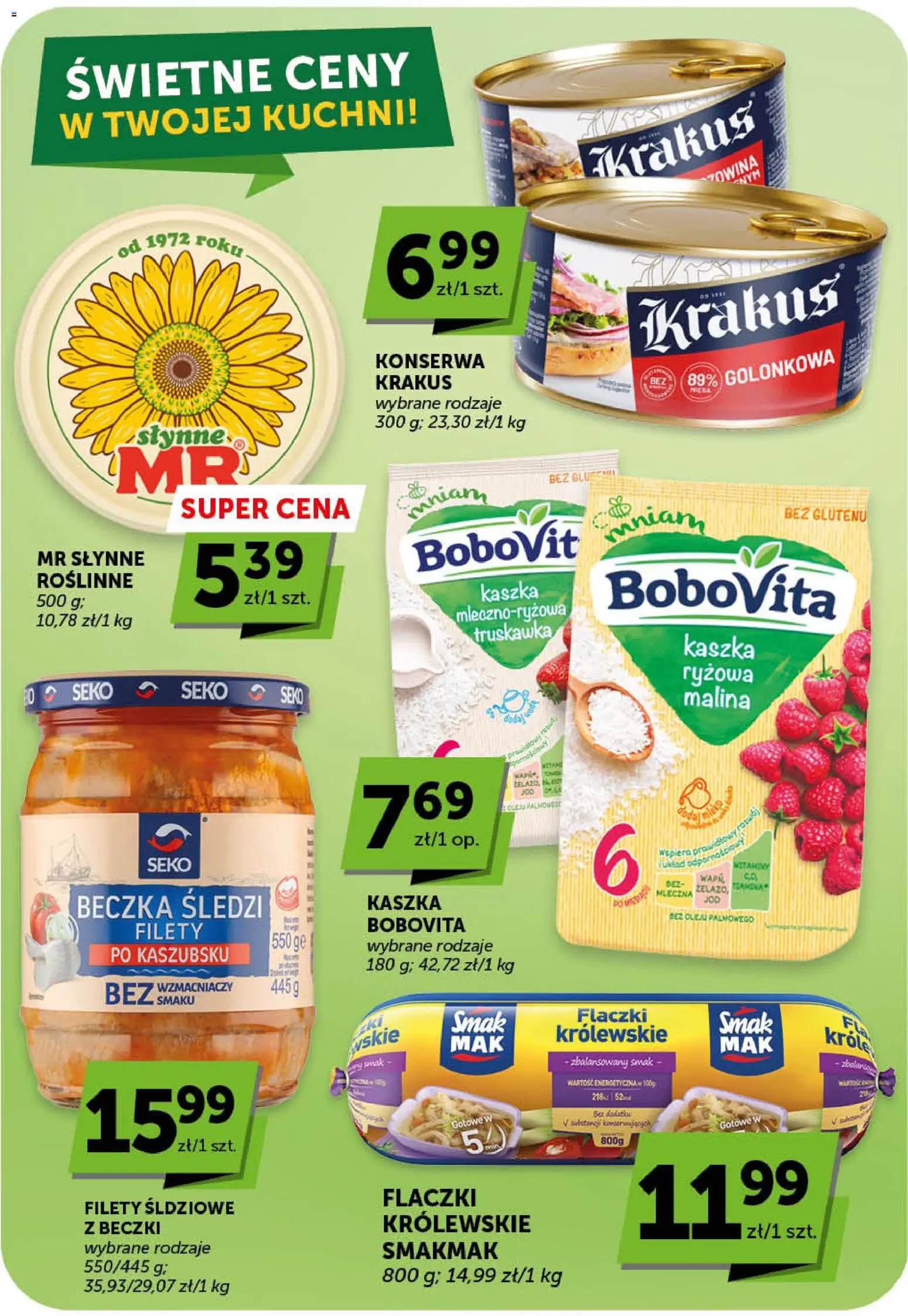 Euro Sklep gazetka od 16.04.2026 | Strona: 24 | Produkty: Malina, Kaszka mleczna