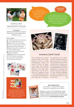 Dein SPIEGEL, das Nachrichten-Magazin für Kinder und Jugendliche ab acht Jahren – gültig ab 01.09.2025 | Seite: 101 | Produkte: Tisch, Spiegel