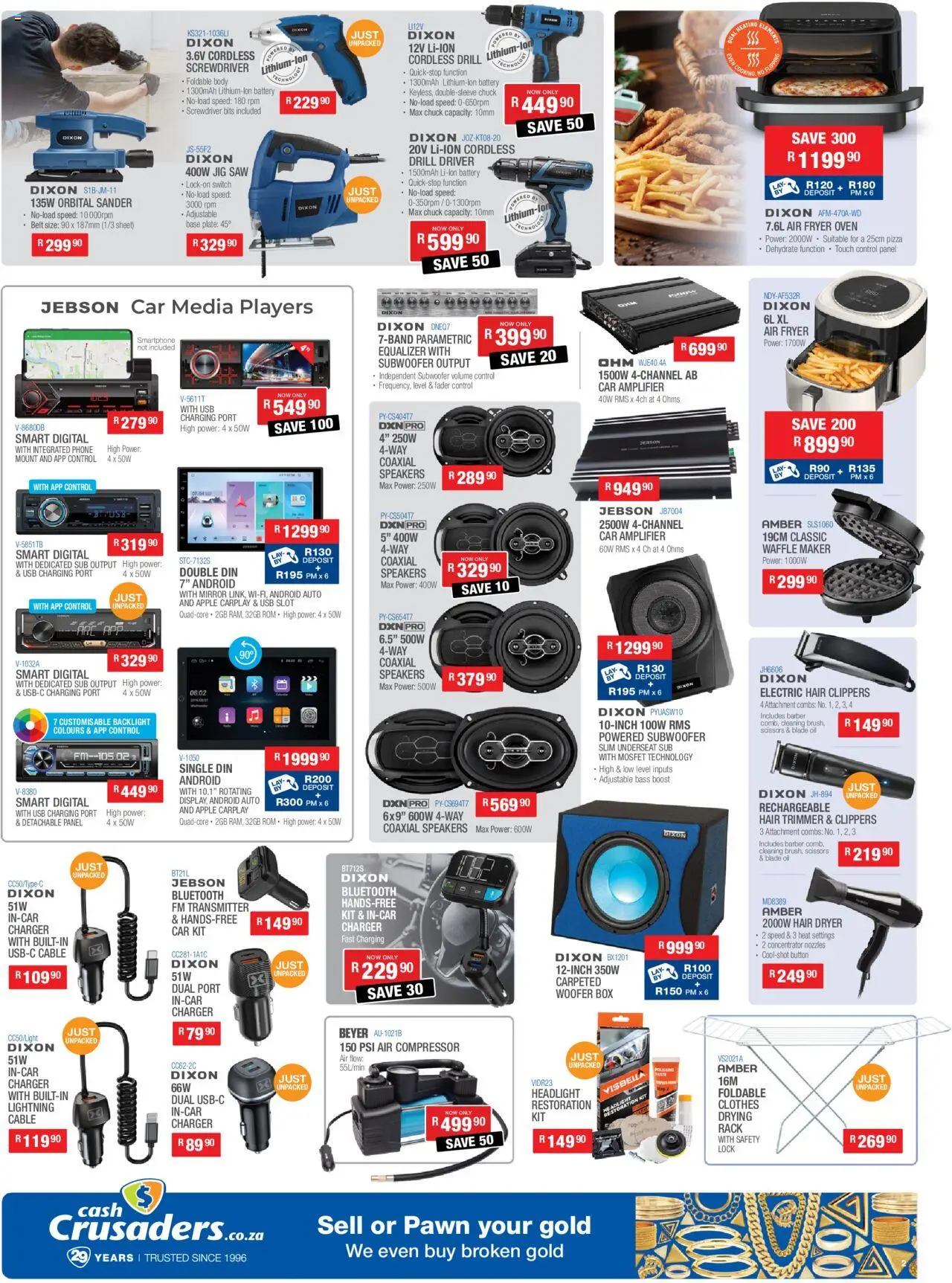 New Cash Crusaders catalogue – valid from 13.09.2025 | Page: 2 | Products: Belt, Plate, Compressor, Oil