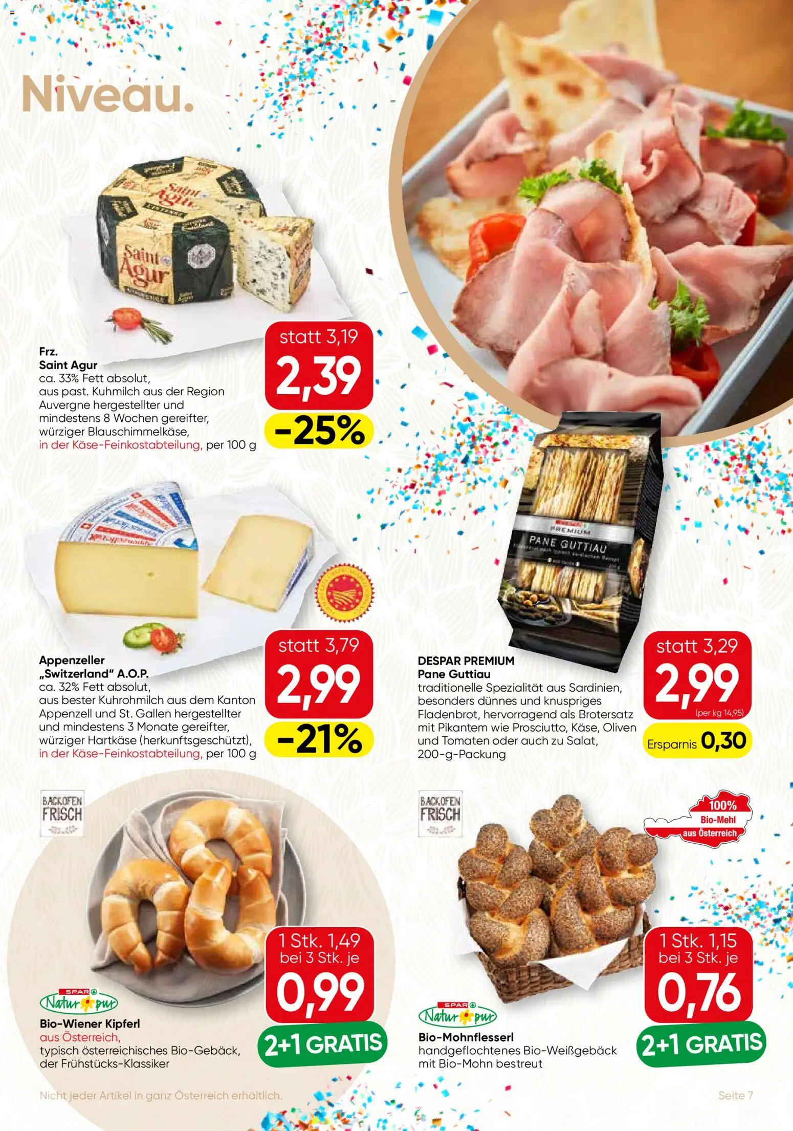 SPAR Gourmet Flugblatt - Niederösterreich gültig ab 12.02.2026 | Seite: 7 | Produkte: Szeder, Tomaten
