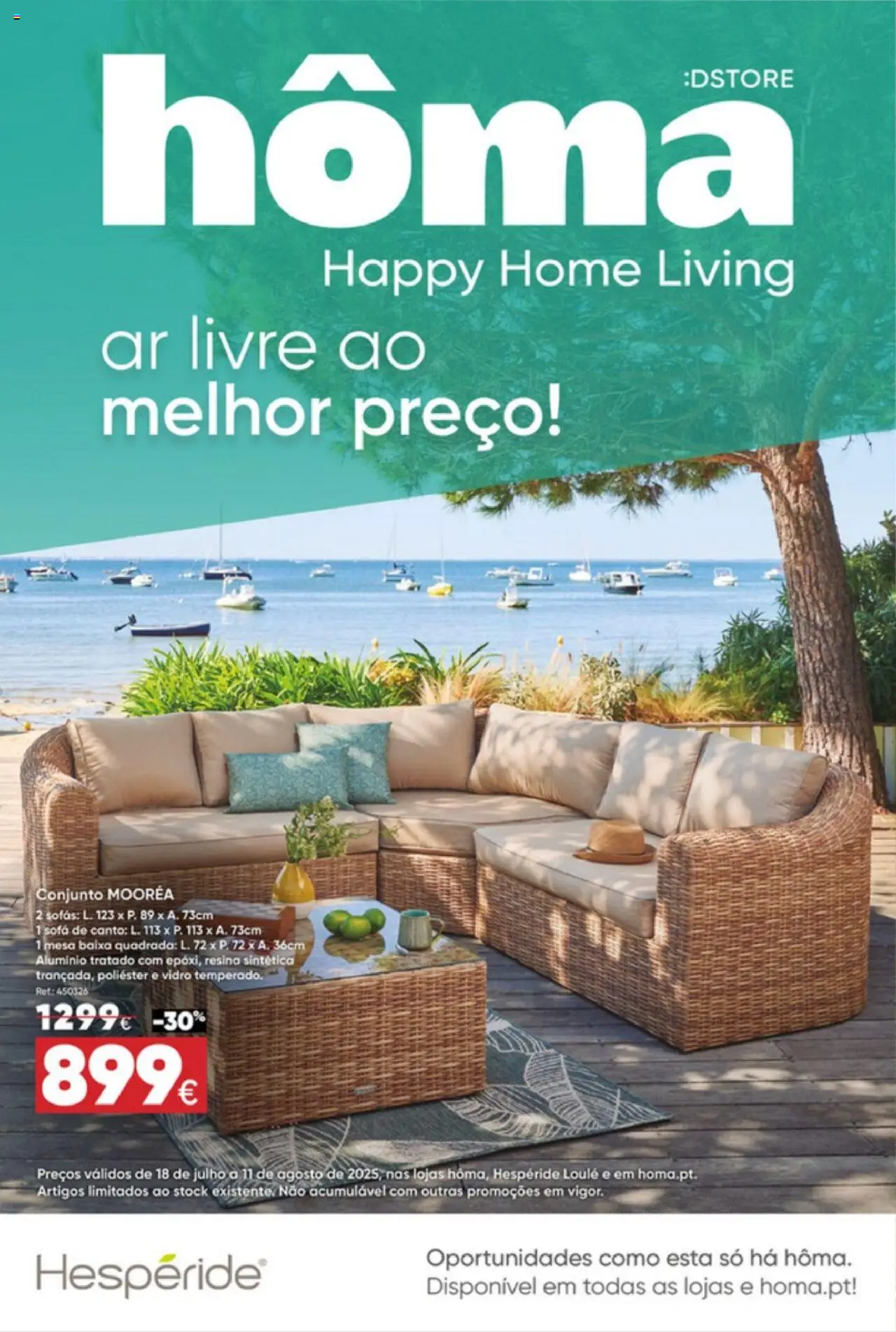 Hôma Catálogo │ válido de 18.07.2025 | Página: 1 | Produtos: Sofás, Sofá, Mesa