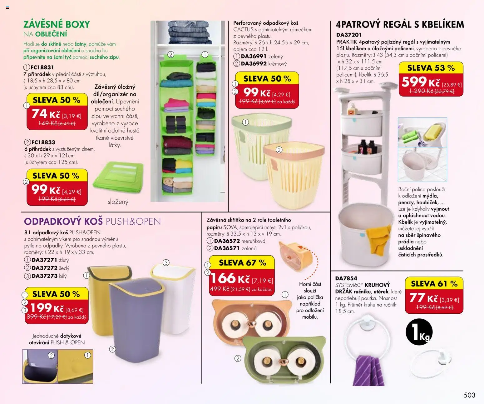 Nové Dedra akcie – leták je platný od 01.04.2026 | Strana: 3 | Produkty: Regál, Skrinka, Police