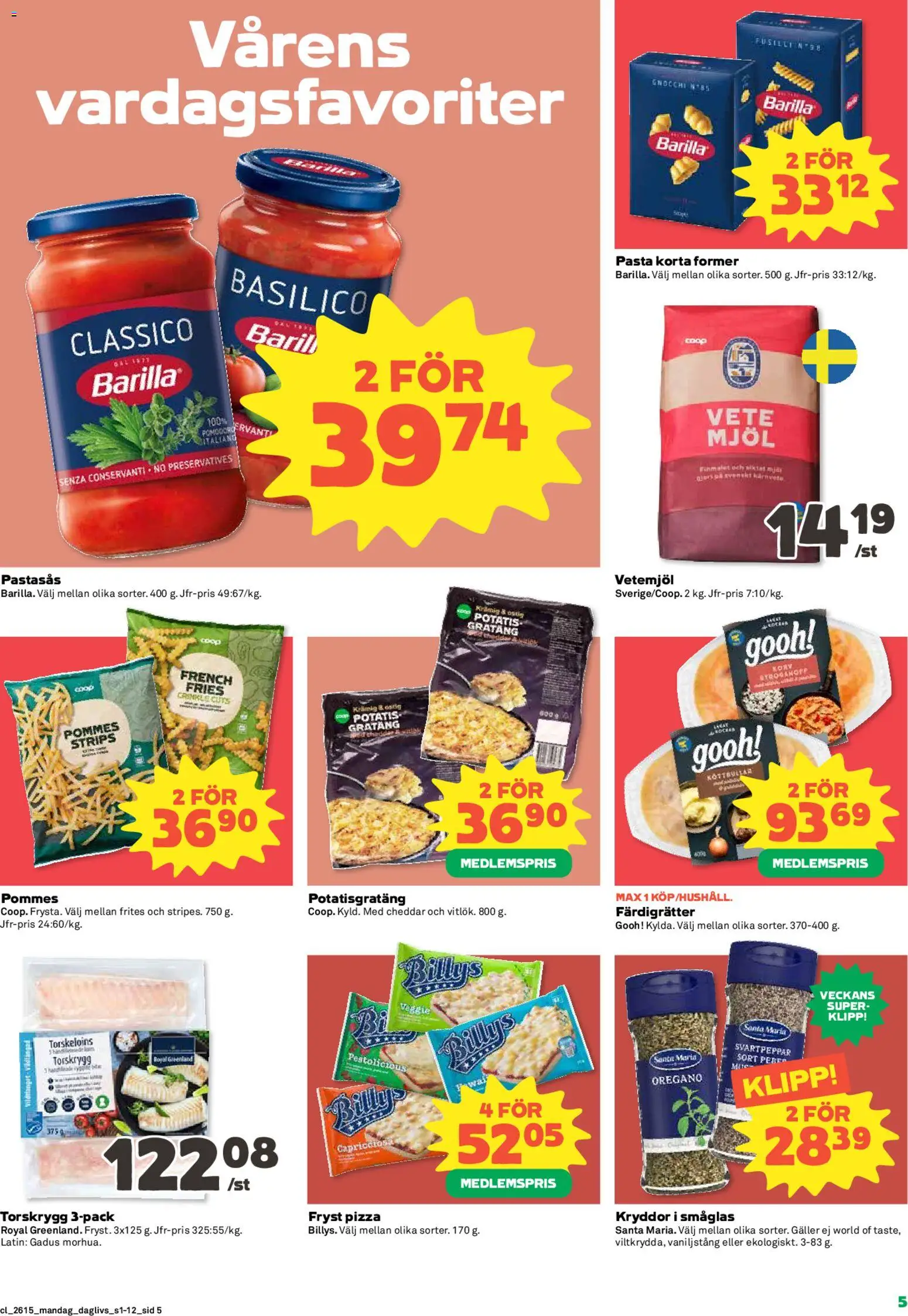 Coop Daglivs reklamblad aktuell från 07.04.2026 | Sida: 5