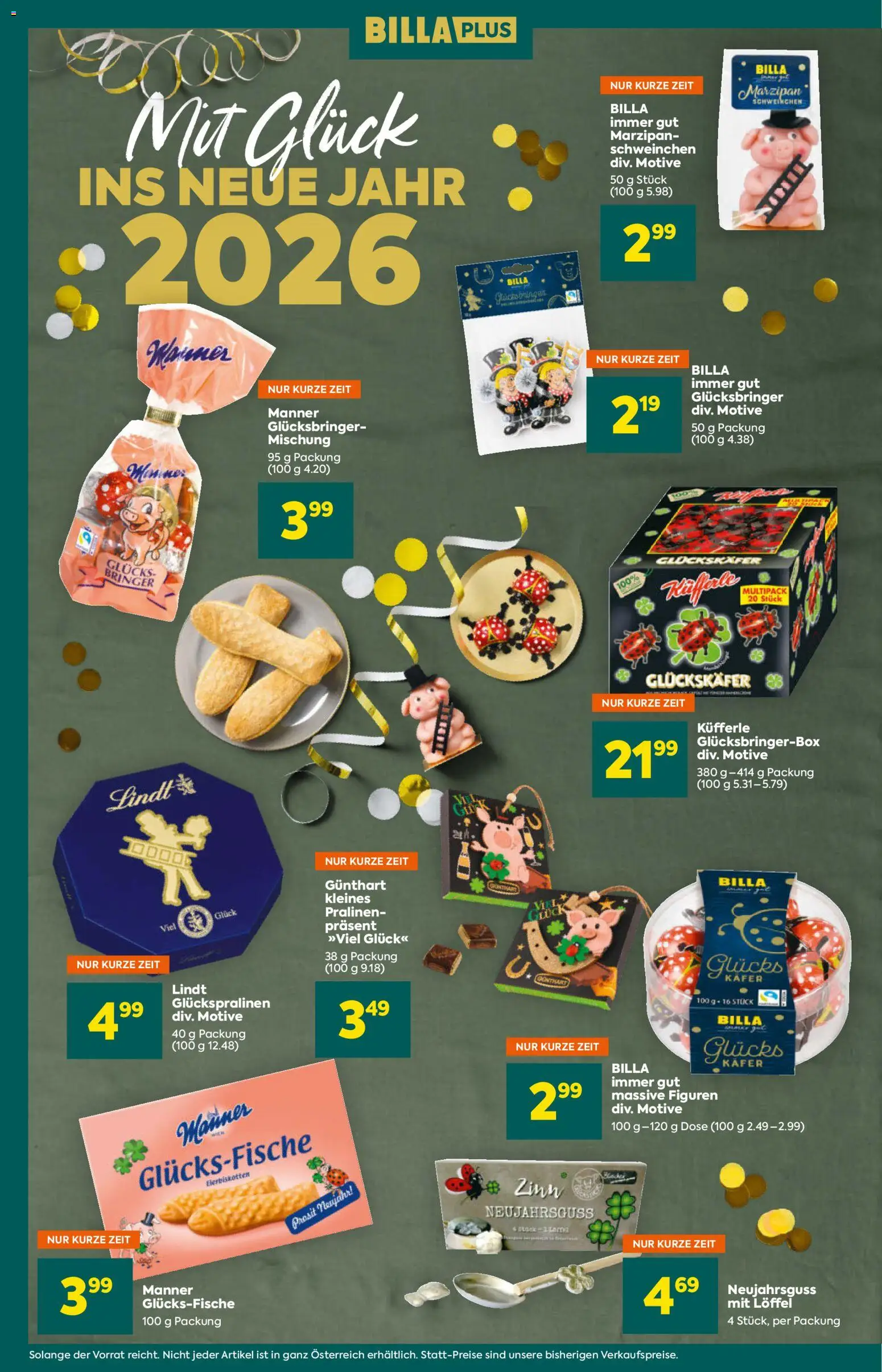 Billa Plus Flugblatt gültig ab 27.12.2025 | Seite: 8