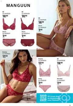 Galeria Karstadt Kaufhof Prospekt 	 ab 29.10.2025 gültig | Seite: 11 | Produkte: Bralette, String