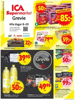 ICA Supermarket - Grevie - Förhandsvisning av reklamblad från butik ICA Supermarket aktuell från 03.11.2025