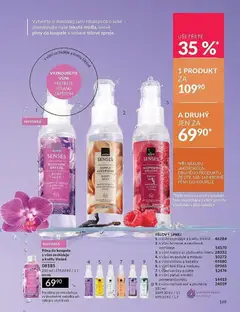 Náhled letáku Avon Katalog 04/2026 od 01.04.2026 | Strana: 169 | Produkty: Pěna do koupele, Třešně, Broskve, Datle