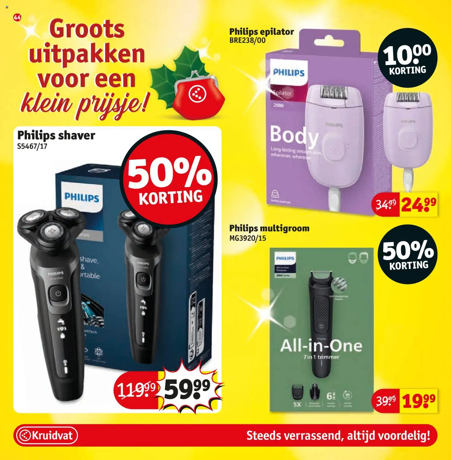 {H1} | Pagina: 48 | Producten: Trimmer, Epilator