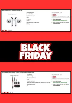 Media Markt - Black Friday - Voorbeeld van een folder van Media Markt, geldig van 20.11.2025 | Pagina: 3 | Producten: Oortjes, Gewicht