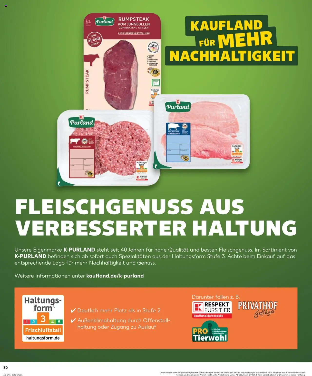 Kaufland - Leipzig-Reudnitz-Thonberg, Dresdner Straße 80 - gültig ab dem 10.04.2025 | Seite: 30 | Produkte: Rumpsteak