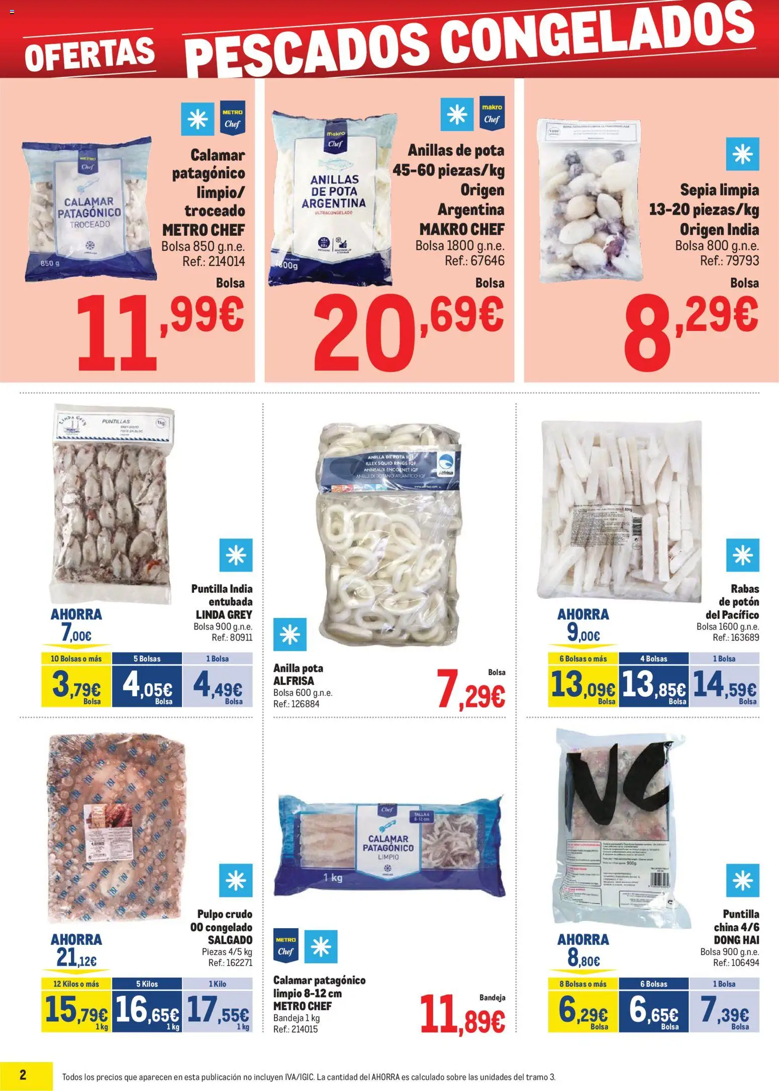 Makro - Precios Norte │ válido desde el 02.02.2026 | Página: 2 | Productos: Bolsa, Bandeja