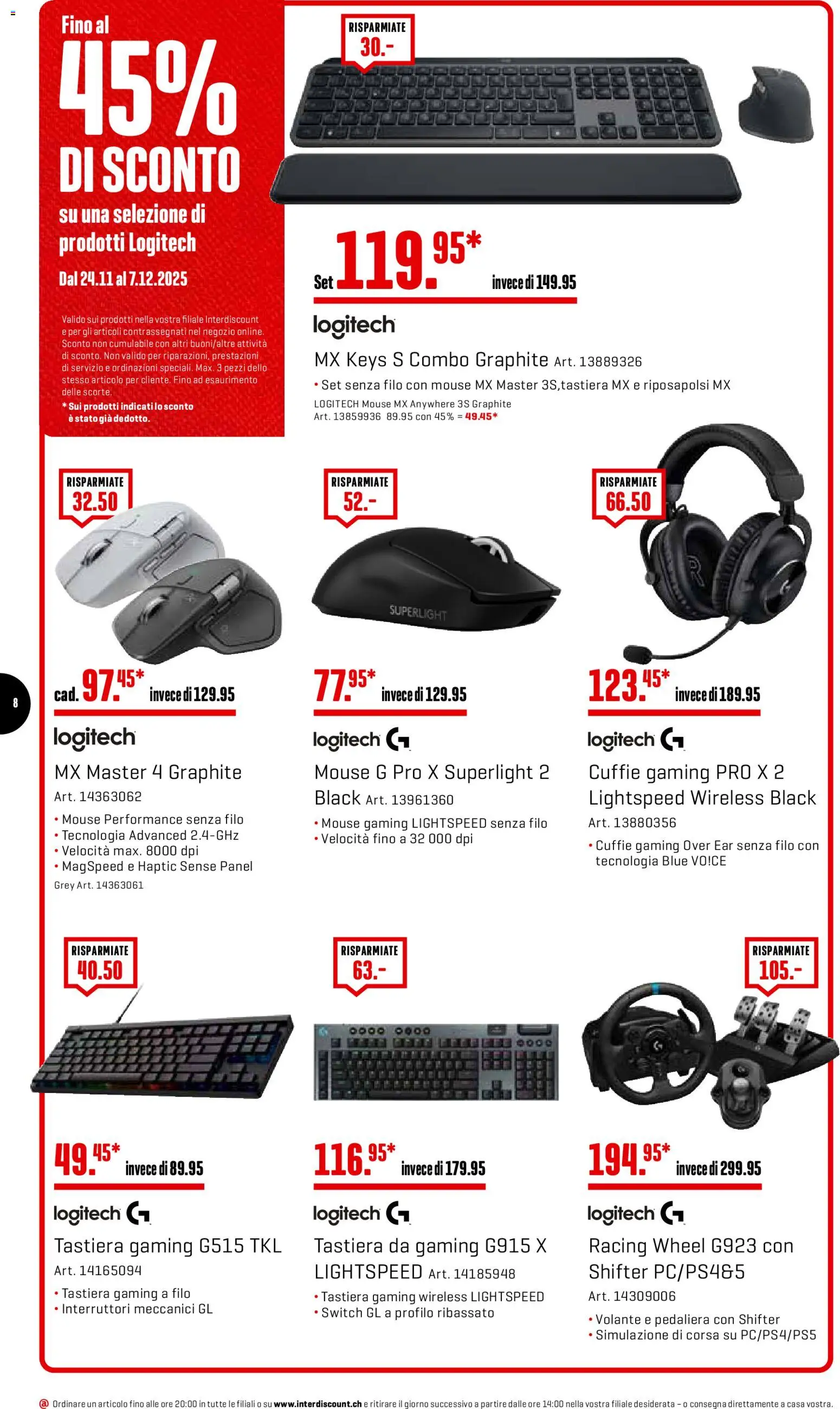 Interdiscount Aktionen IT – gültig ab 01.12.2025 | Seite: 8